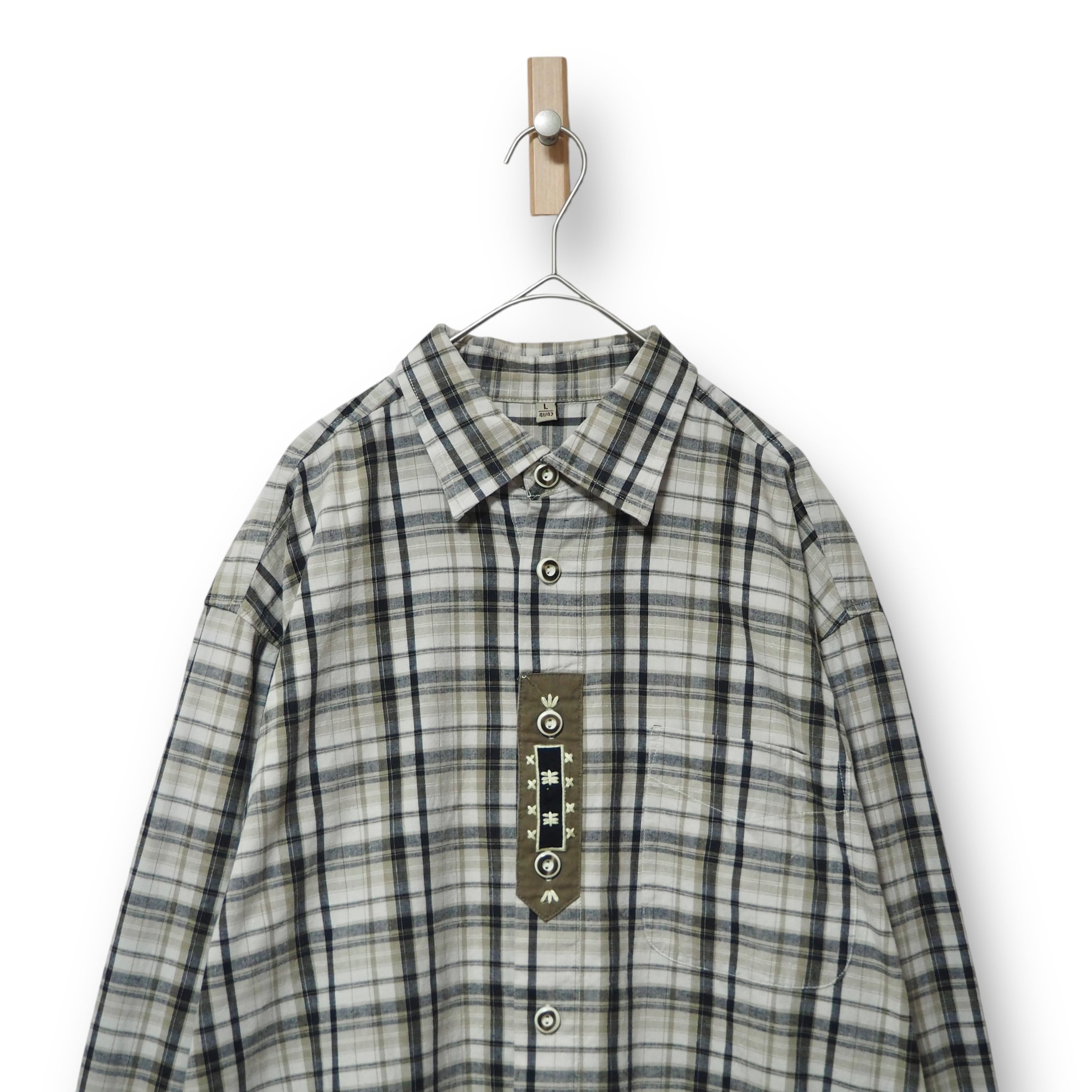 【VINTAGE】長袖チロリアンシャツ