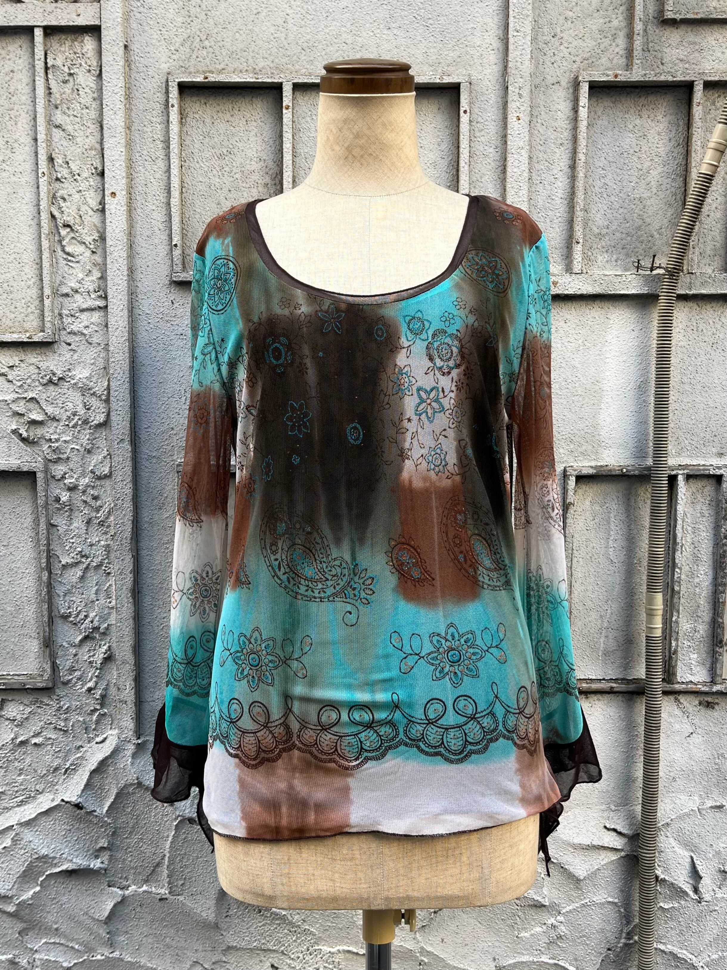 "MARIE CLAIRE" sheer tops