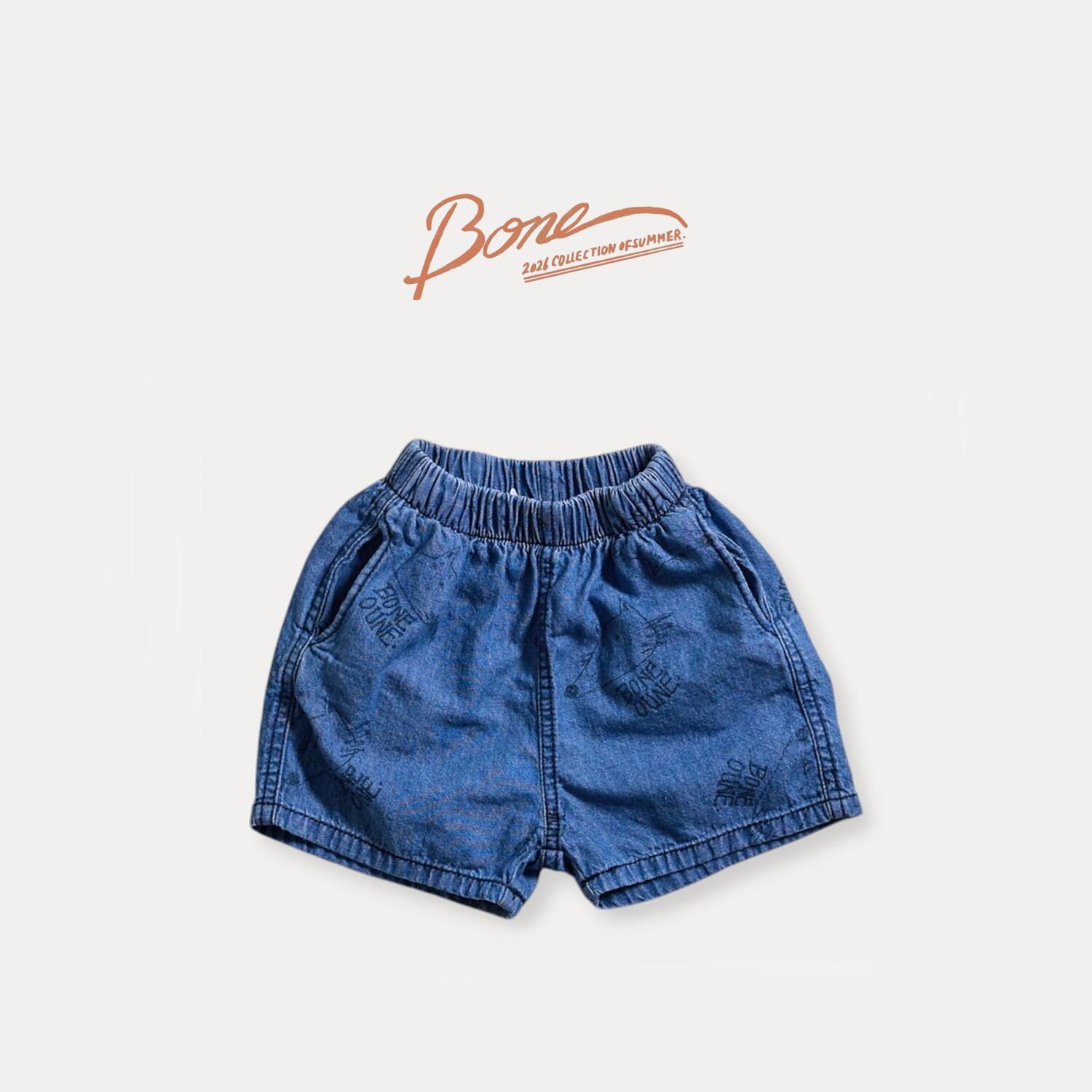 wolf 3-part denim pants【BONEOUNE】※7月中旬〜下旬発送予定