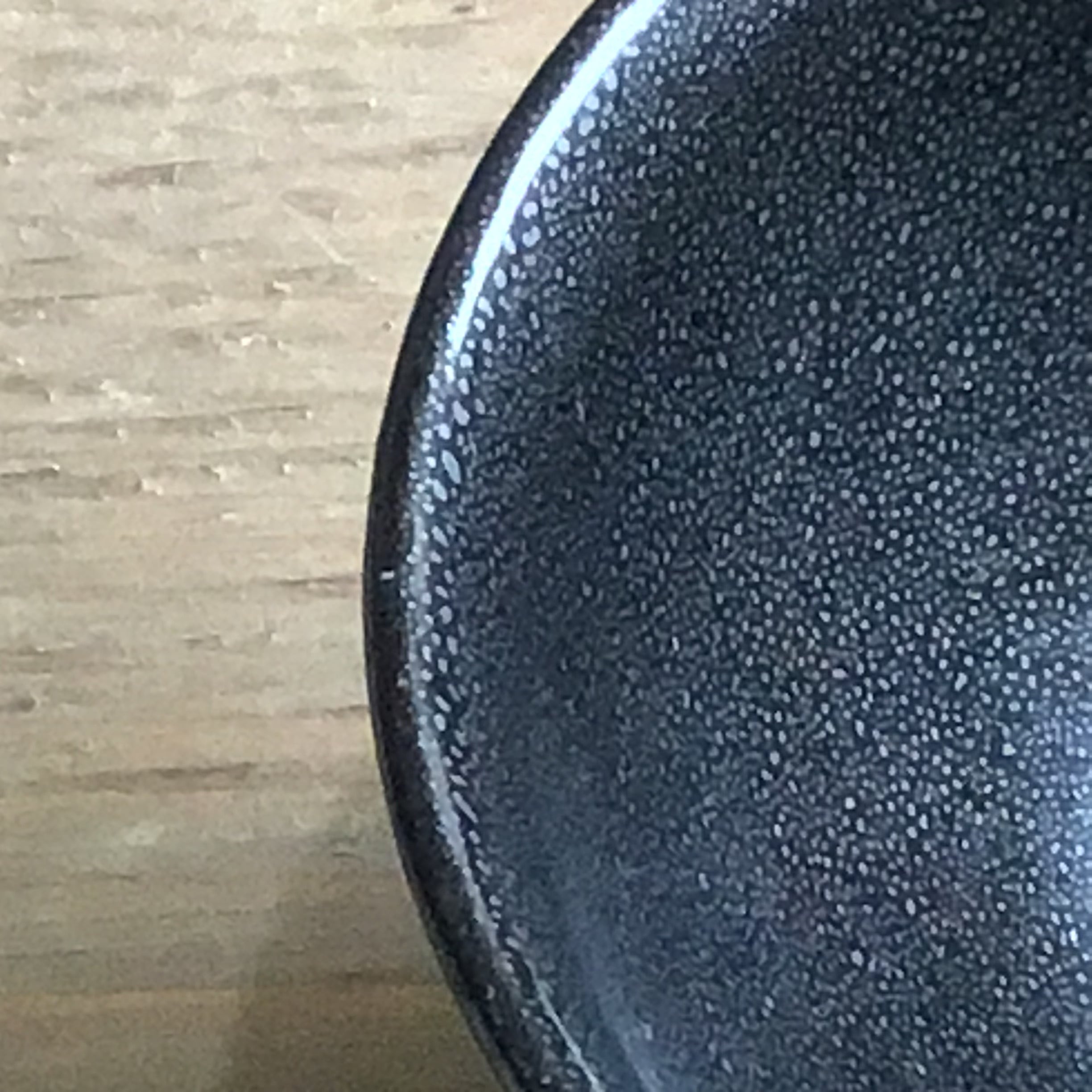 銀彩天目 茶碗 TENMOKU Glaze Tea Bowl with Silver Glaze | 陶芸家