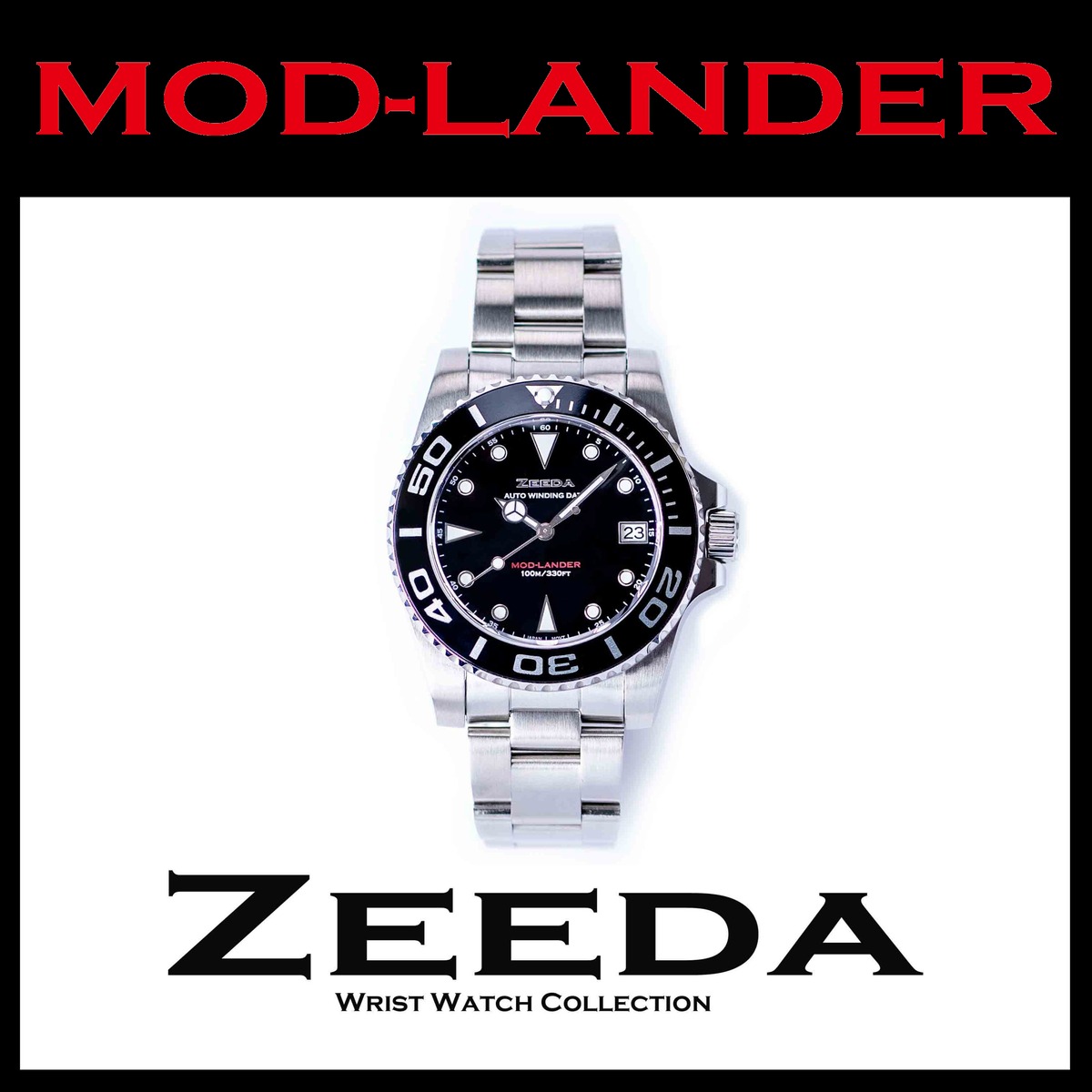 ZEEDA 腕時計 MOD-LANDER BLK | ZEEDA Official Web Shop