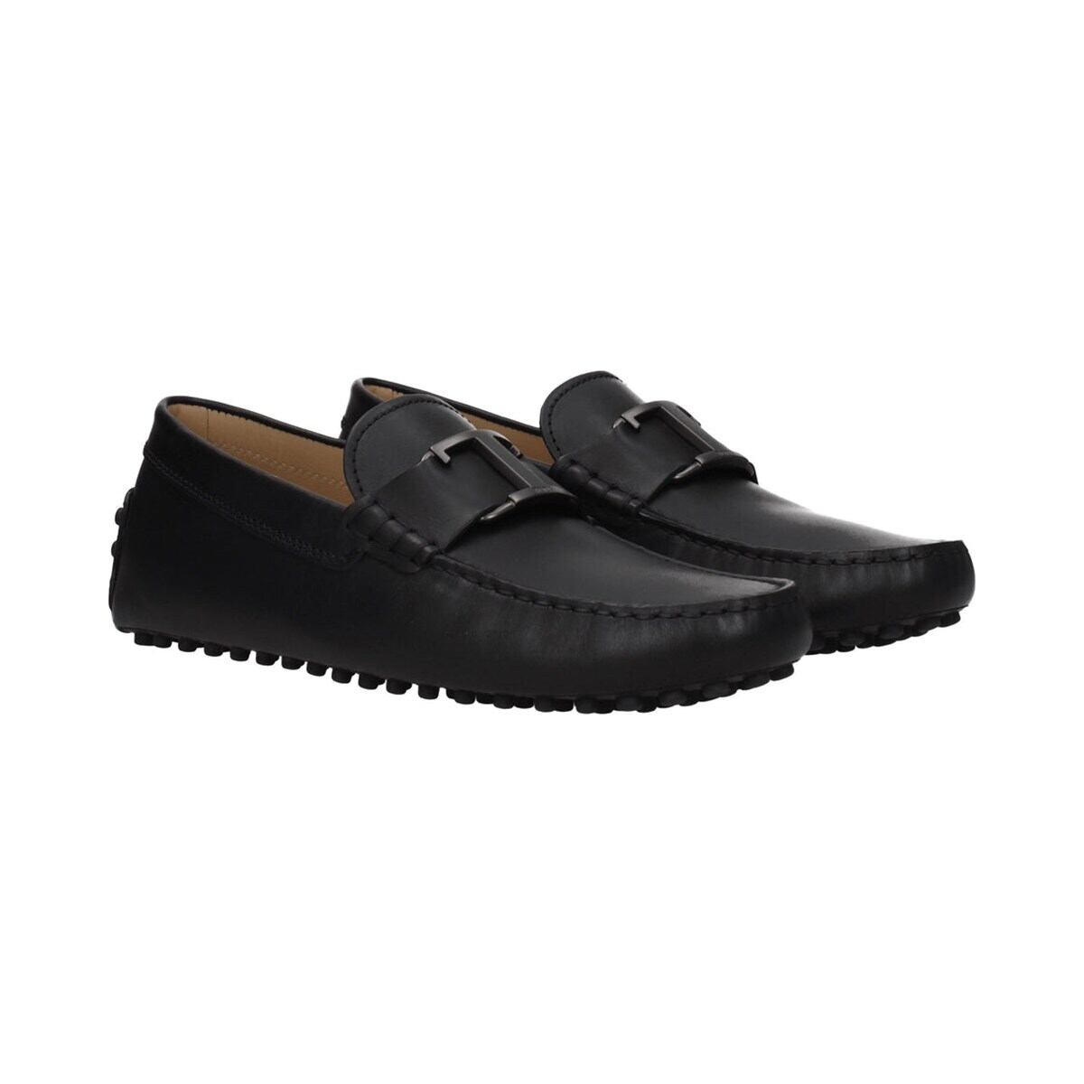 TOD'S トッズ メンズ ローファー レザー ブラック