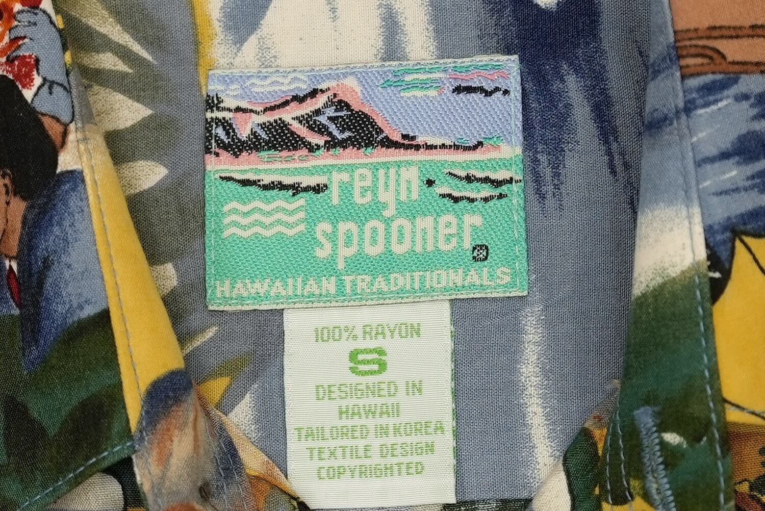 4267 reyn spooner レインスプーナー 80～90s ホノルルクリッパー TPA