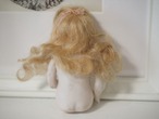 ブロンドヘアのお人形上半身（左腕折れ） 画像9