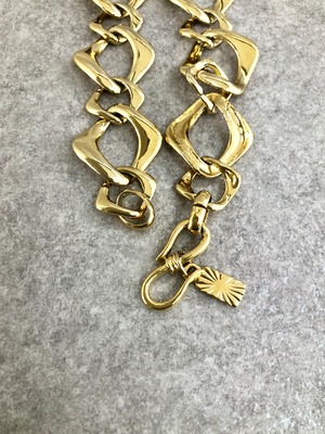 Yves Saint Laurent イヴ・サンローラン ネックレス ゴールド YSL 