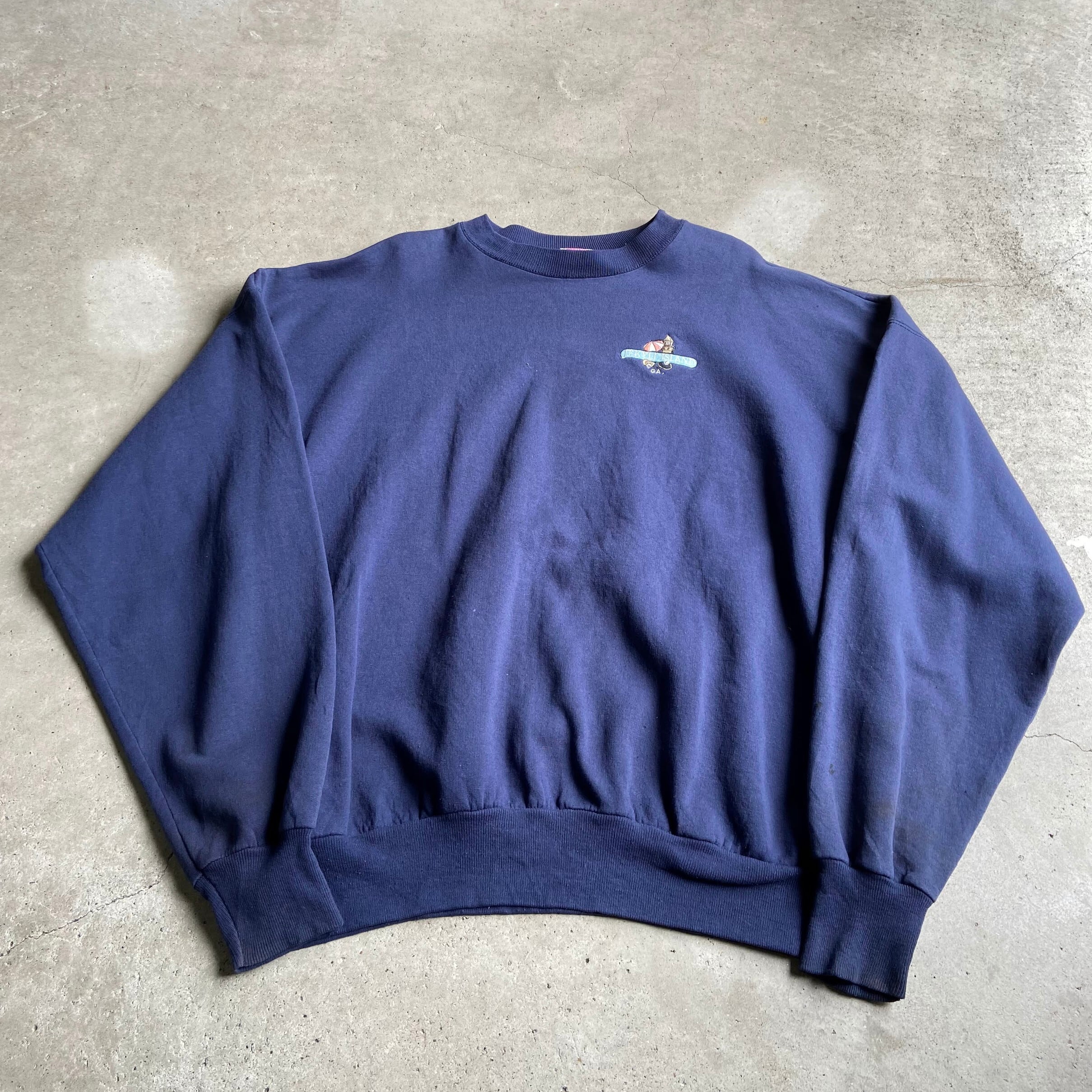 ビッグサイズ 90年代 JEKYLL ISLAND 刺繍 ワンポイントロゴ スーベニア