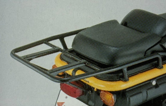coming soon　PS250用　サワダサイクルオリジナル　復刻　BOXキャリア　ブラック　送料無料　大型　リヤキャリア - メイン画像