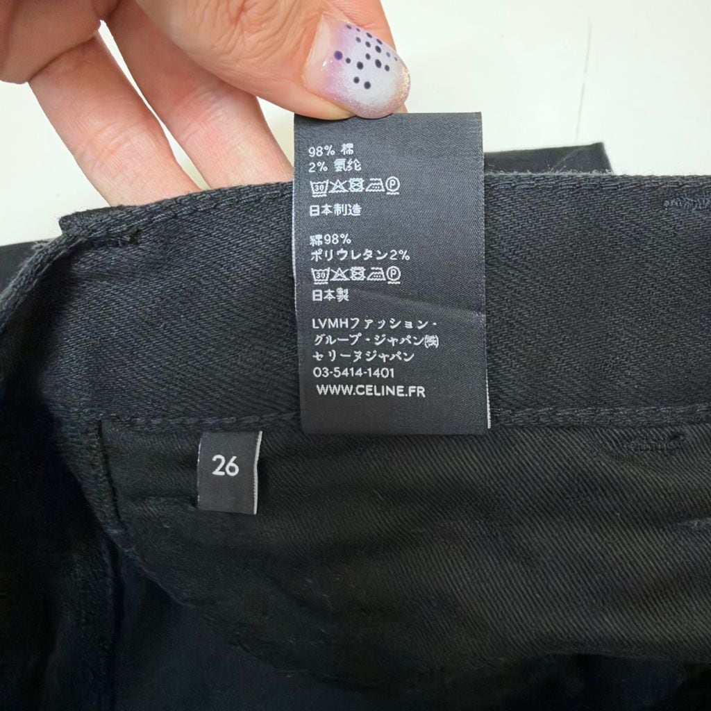 CELINE セリーヌ エディ期 Skinny Denim Jeans デニムパンツ N020 786D