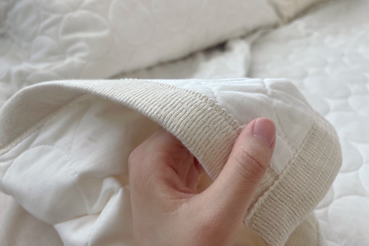 抗酸化機能綿 ベッドパッド 敷きパッド もこもこパッド mokomoko ASK 抗酸化機能ベッドパッド｣ si・moko・moko・pad | エコット