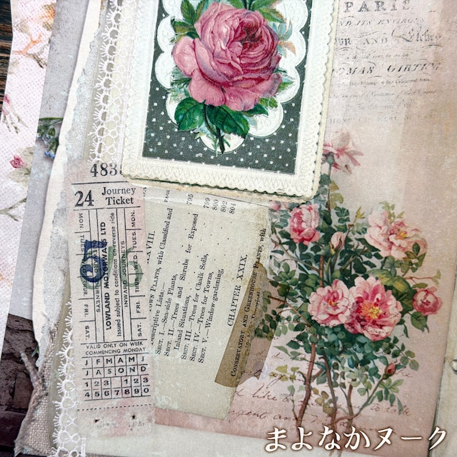 オリジナルデザインペーパー　3種30枚入り　My Journaling Time 全種セット【まよなかヌーク】[MN-4]