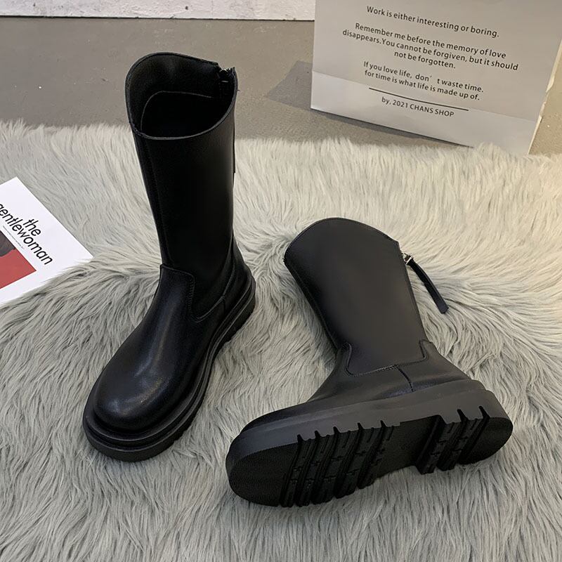 ブーツオータムレッドスタイル薄手 靴 シューズ 秋物 フェイクシューズ71045428671