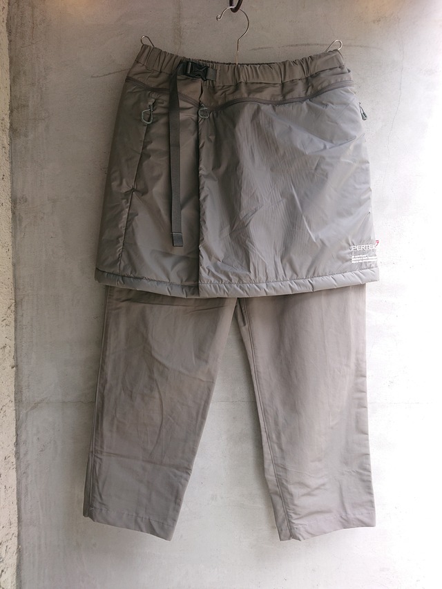 COMFY CMF OUTDOOR GARMENT "PUFF SKIRT PANTS" Wolf Gray Color