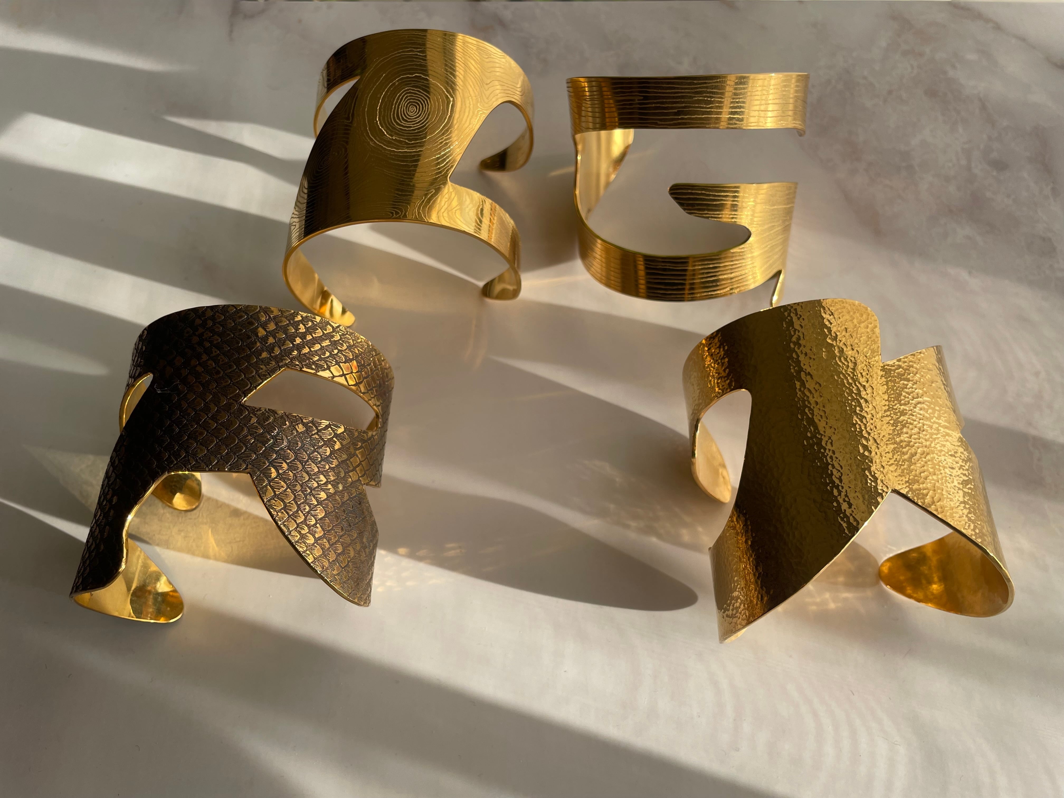 Anamorfismo / アナモルフィズモ・真鍮製バングルL(真鍮製品終了のため約70%OFF!)