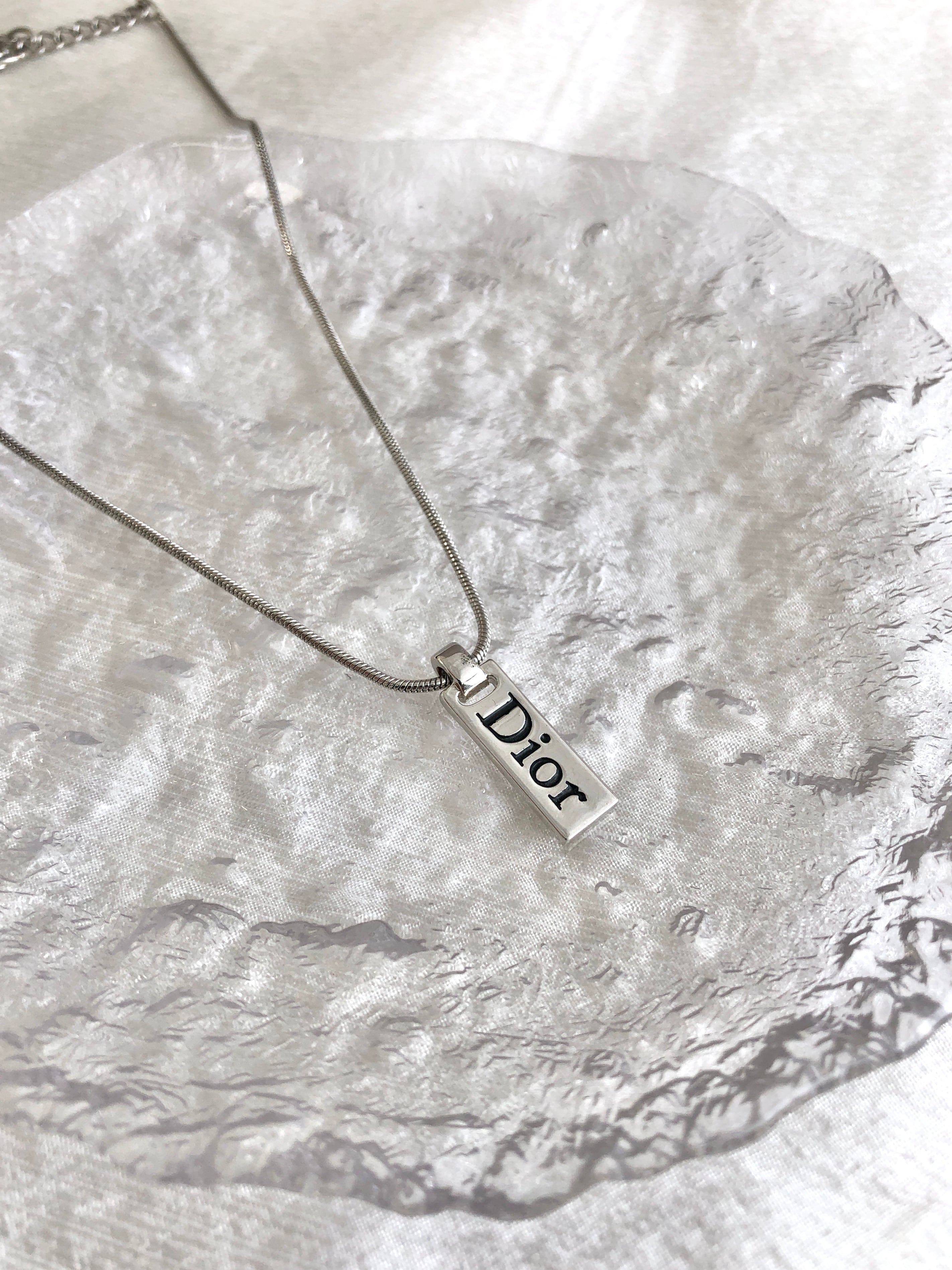 Dior ネックレス シルバー Christian Dior クリスチャン ディオール ネックレス シルバー