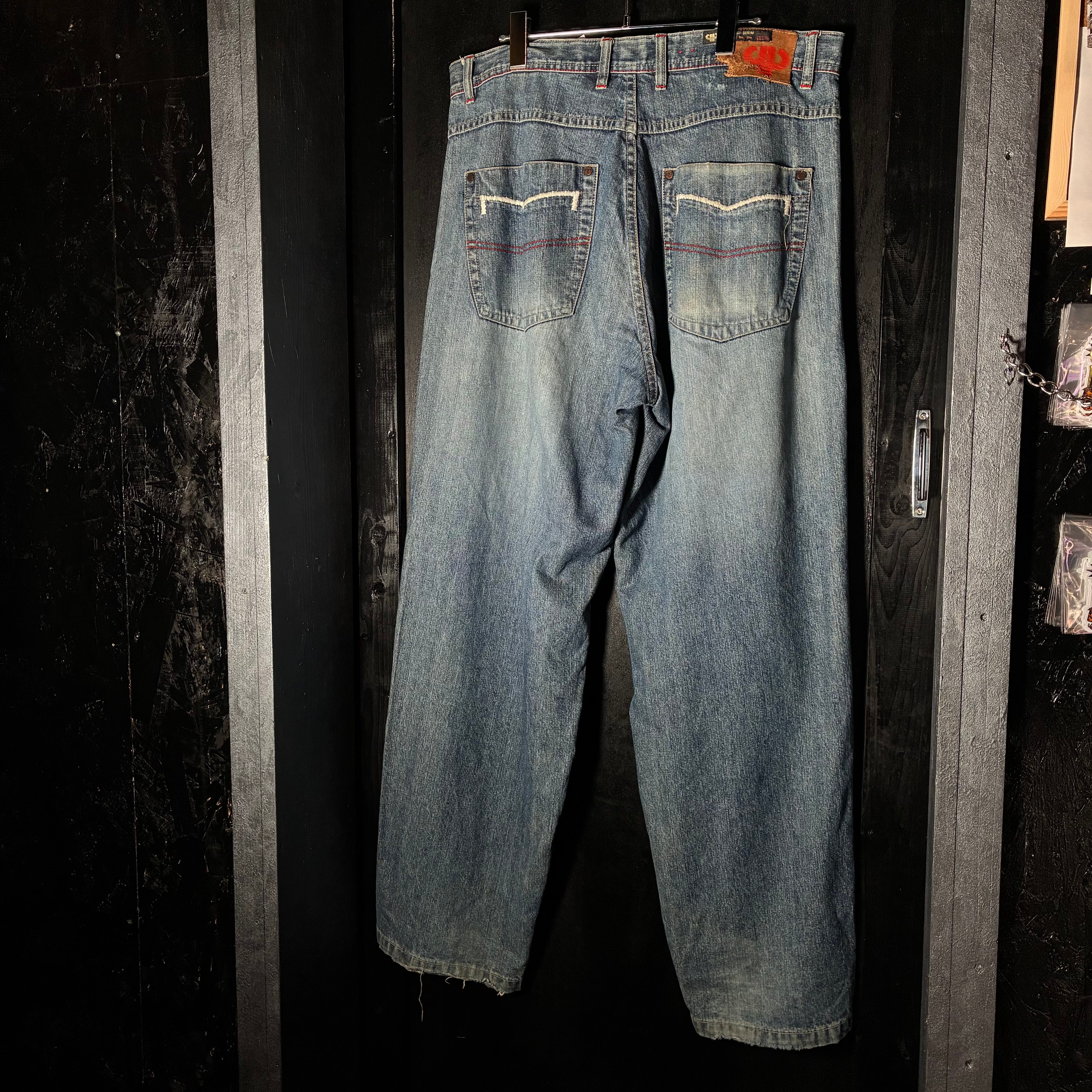 PELLEPELLE デニムパンツ　W36 ヒップホップ 90s 00s PELLE PELLE Hip Hop Denim Pants W36 ペレペレ ヒップホップ デニム