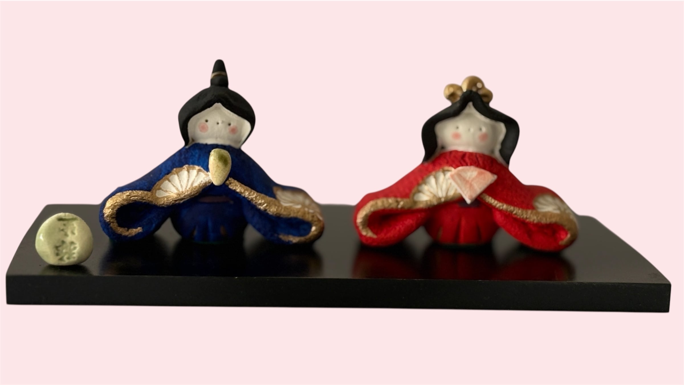 白磁器製】平安宴雛 スワロフスキー【昭峰作】 | 和光カタヤマ