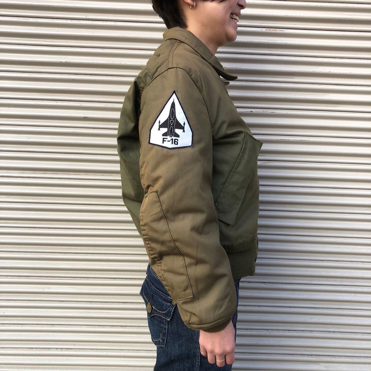 良品 80s US.ARMY 米軍実物 CVC タンカースジャケット コールド 