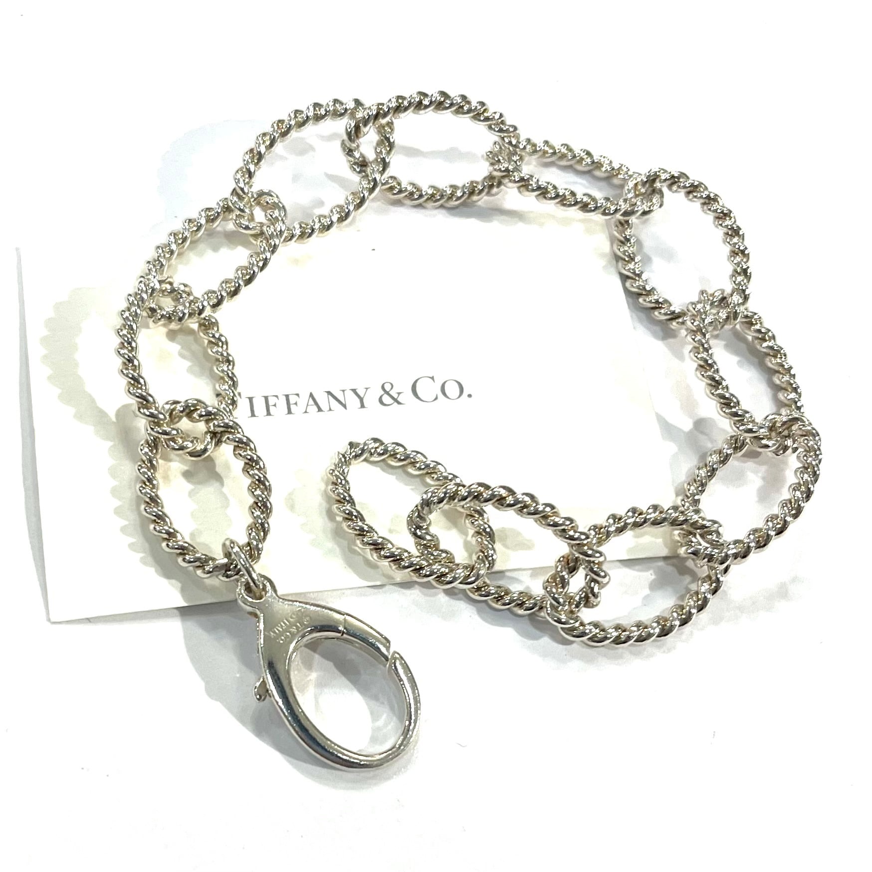TIFFANY&CO.】【20.5cm】2606ティファニー ツイスト サークル