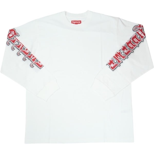 Size【L】 SUPREME シュプリーム 25FW Intarsia Sleeve L/S Top White