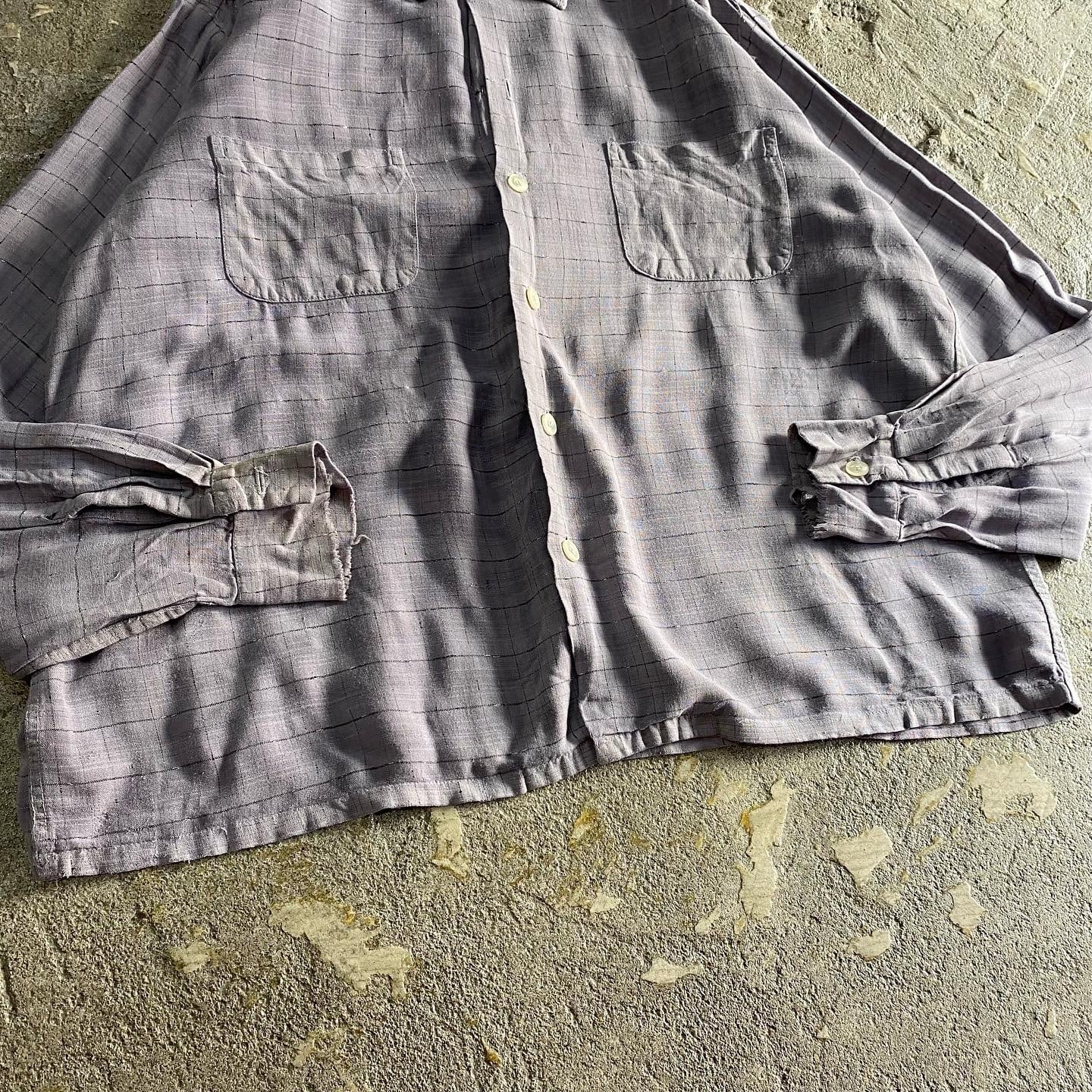 60s vintage Da Vinci rayon shirt | What'z up