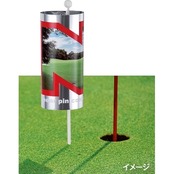 ダイヤゴルフ(DAIYA GOLF) コンペグッズ ニアピン・ドラコンの旗 遠くからでもよく見えるデザイン コンペ用フラッグ セット・単品