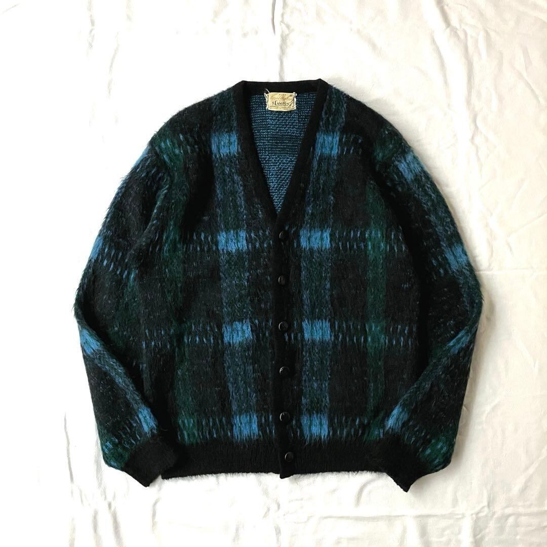 USA製 50s〜60s VINTAGE オンブレチェック レーヨンシャツ 開襟 | unune