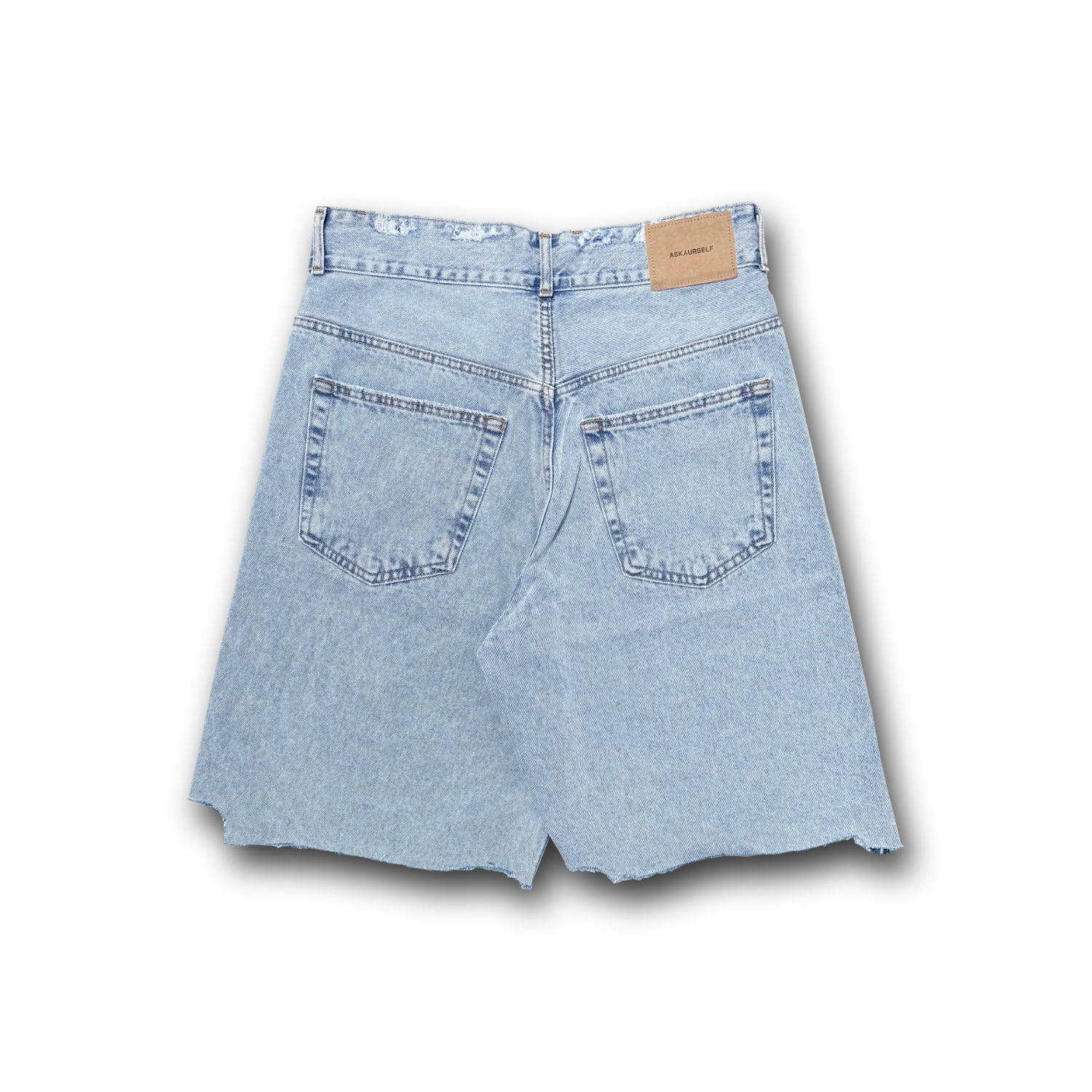 パンツ ASKYURSELF FRAYED BAGGY DENIM SHORTS ASKYURSELF / FRAYED BAGGY DENIM SHORTS | HOLICK
