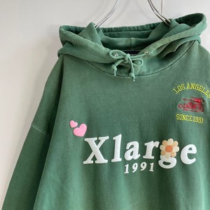 [40%OFF]X-LARGE / pigment dyled hoodie size XL