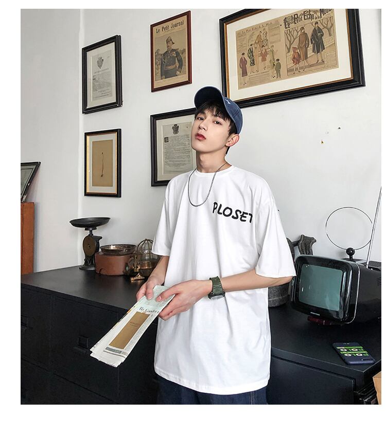 全3色 Tシャツ カットソー プリント カジュアル おしゃれ