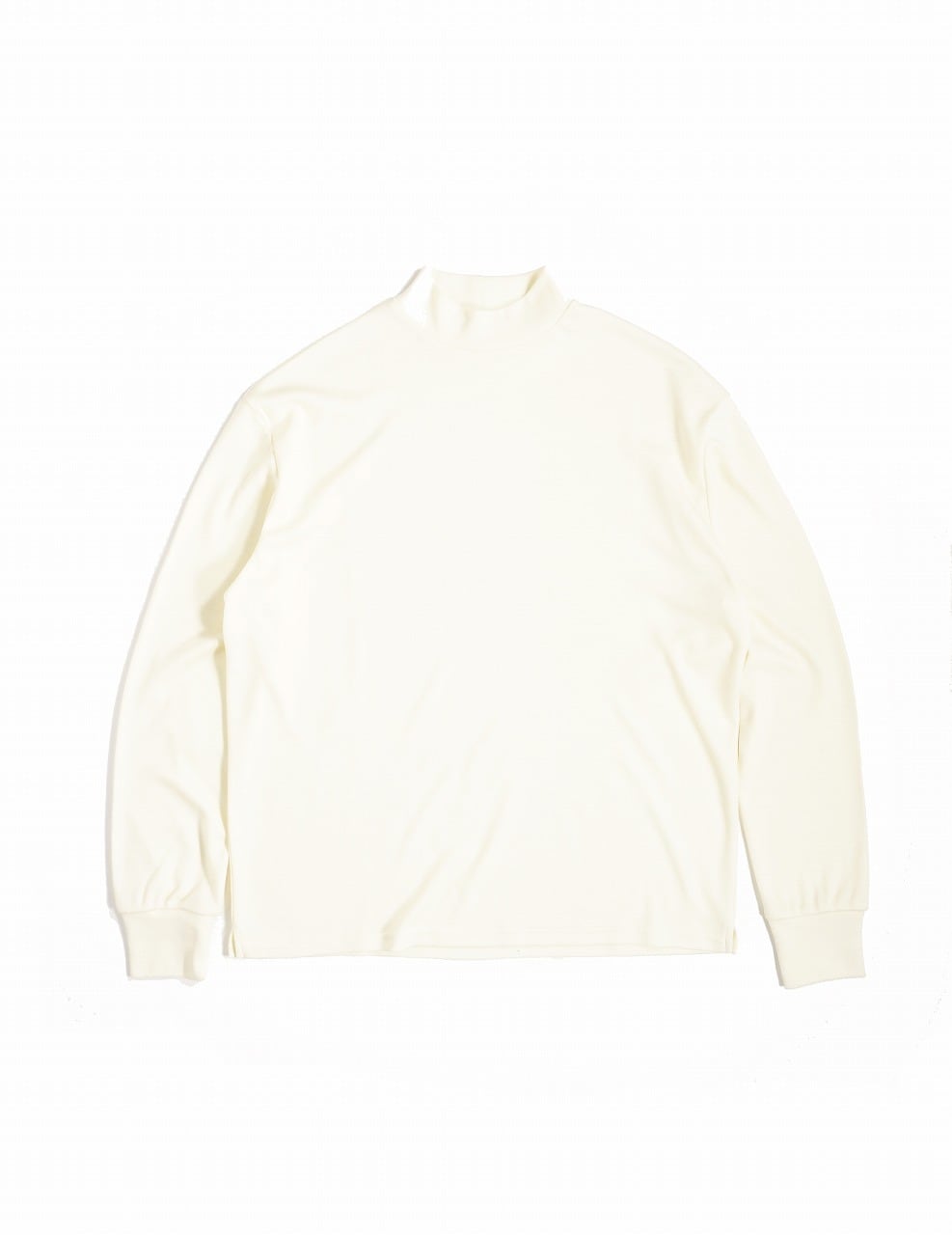 Super 120's Merino Mock Neck