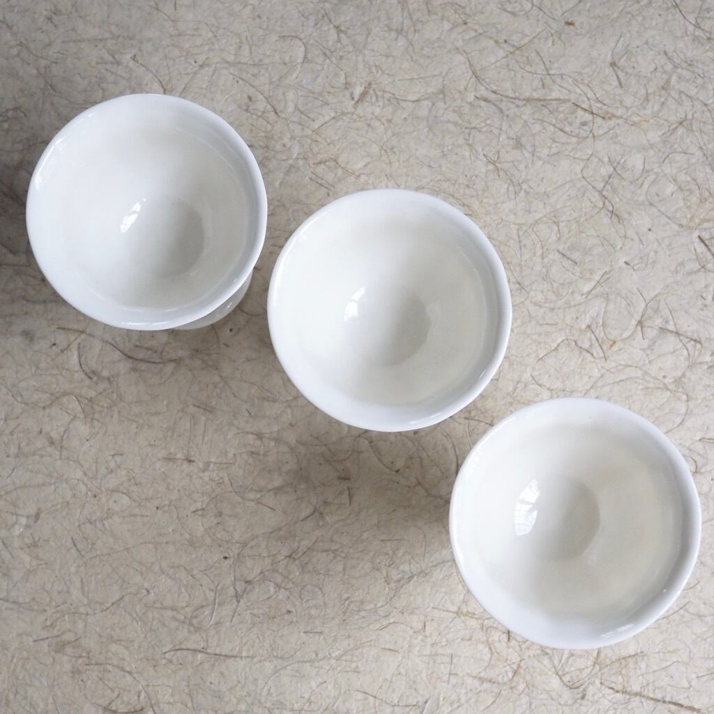 色原 昌希/白磁 すず杯