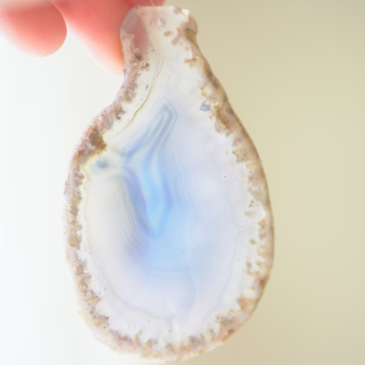 Pine Soda 02 - アゲートヒーリングチャイム / Agate Sun Catcher Wind Chime 1055