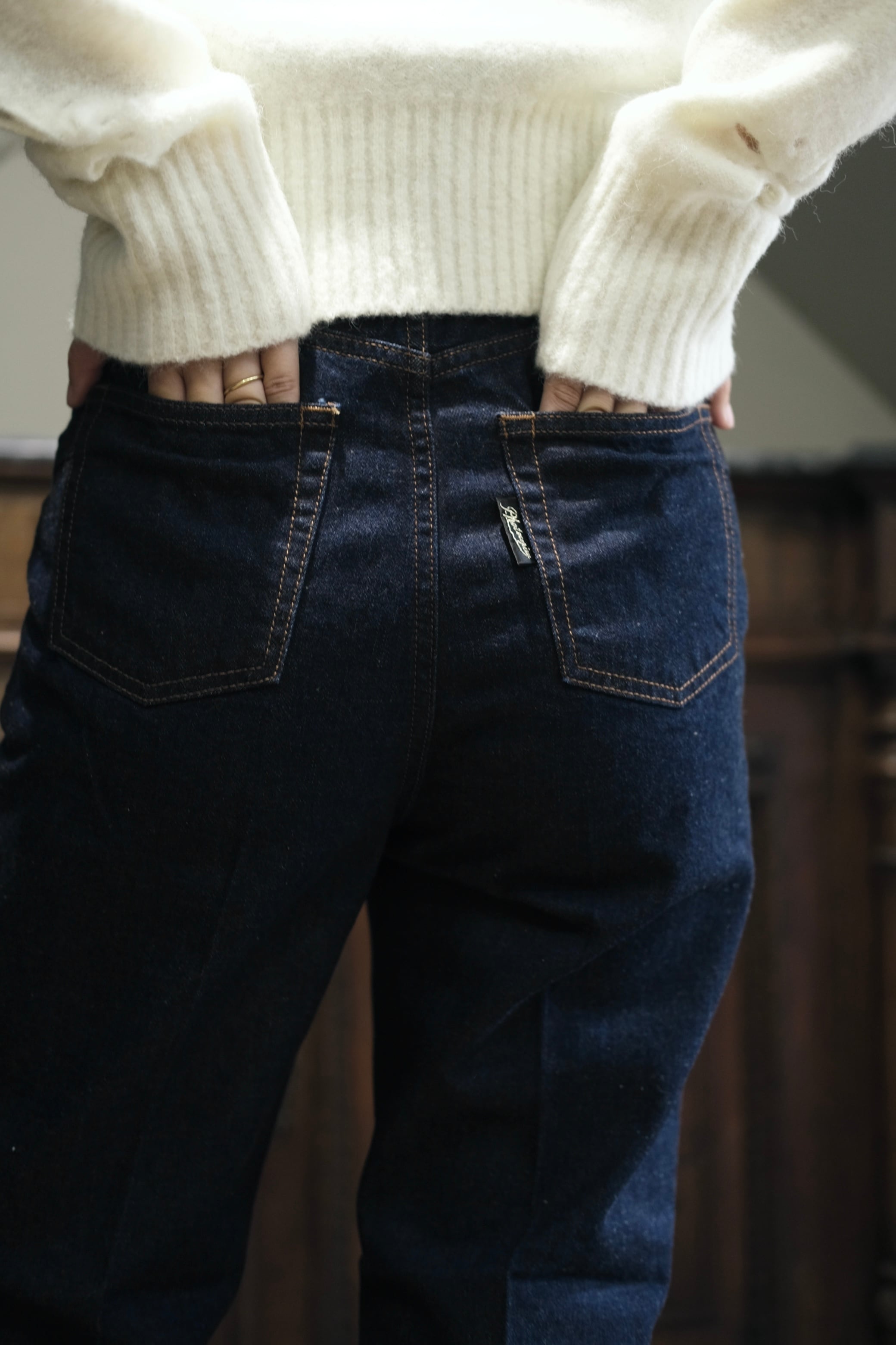 PHOTOCOPIEU】DAPHNE - navy - | loop