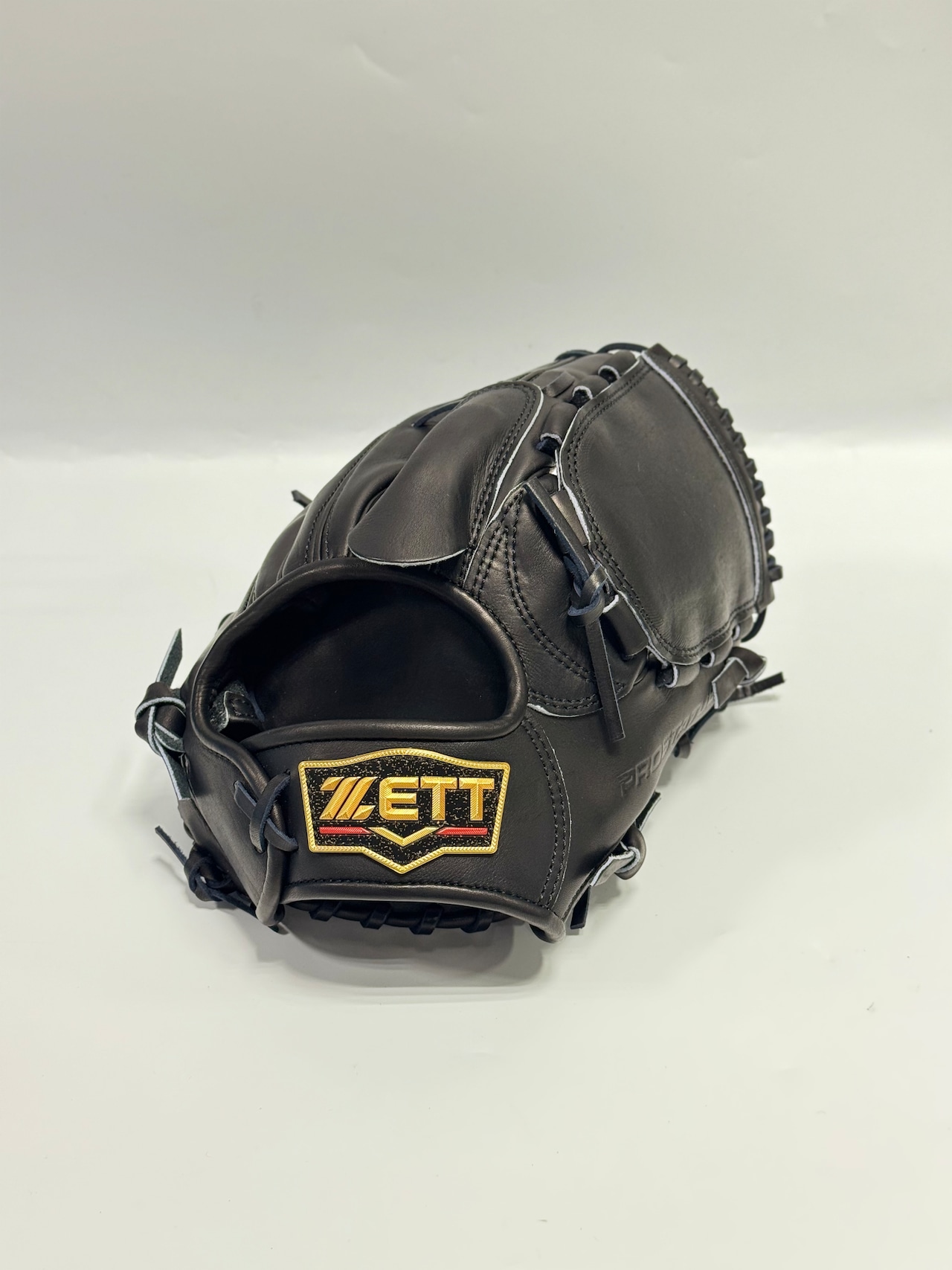 ZETT PROSTATUSーゼットプロステイタス michii supreme order 右投げ用 ゼットミチイオリジナルグラブ 右投げ用 691型 (今井達也選手モデル) ブラック×ブラック 88・画像2