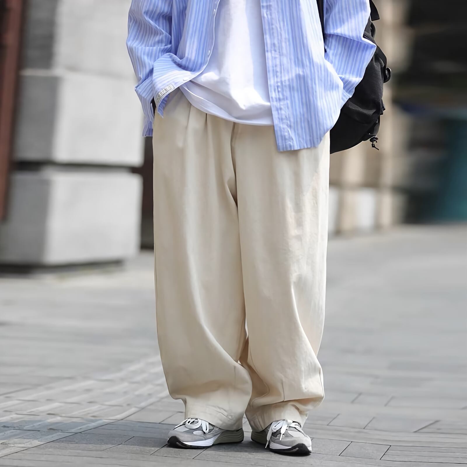 ワイドレッグストレートパンツ / Wide Leg Straight Pants