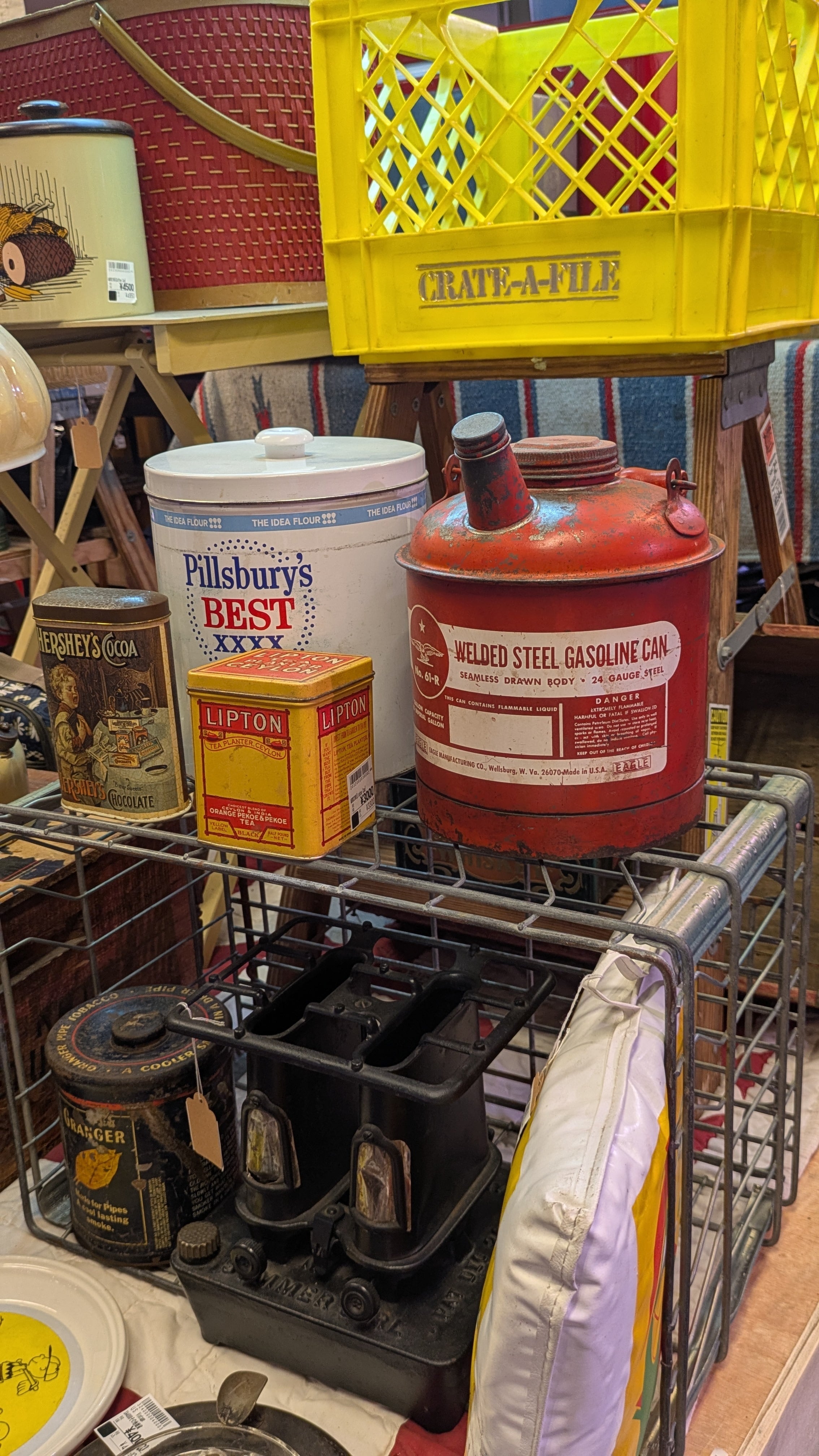 Vintage oilcan ガソリン缶 | M2Fstorage