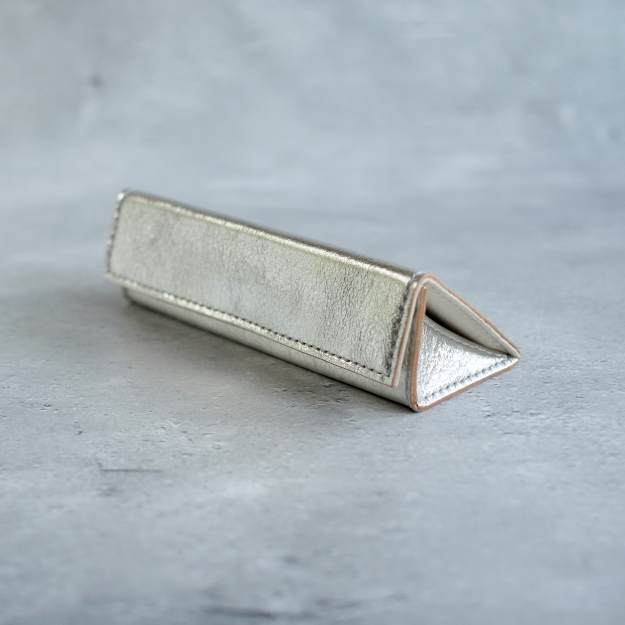 TB GLASSES CASE 01 SILVER