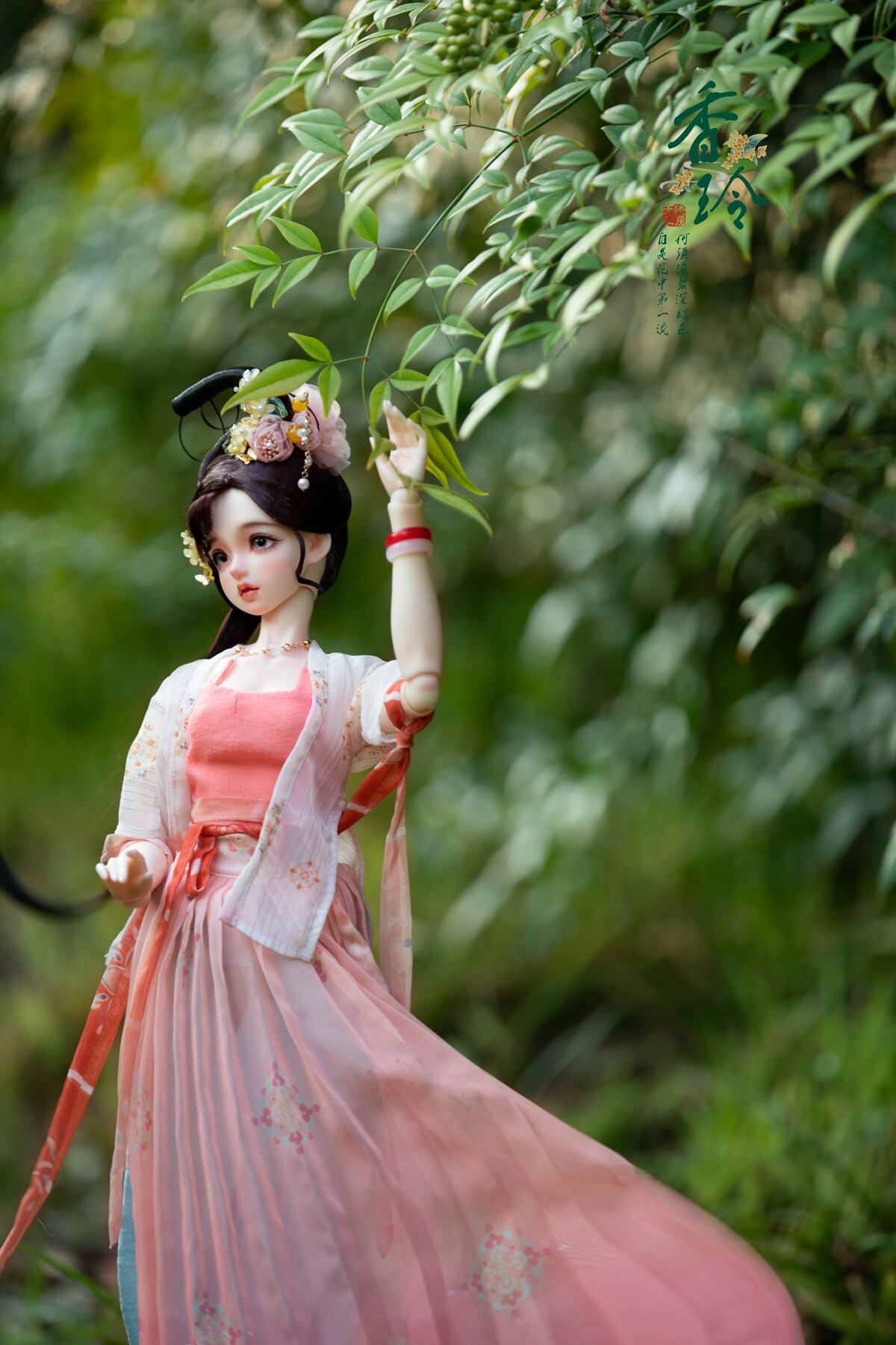本体+顔メイク）AS60 香玲-桂花仙/山海经◇Angell Studio◇ ※受注製作
