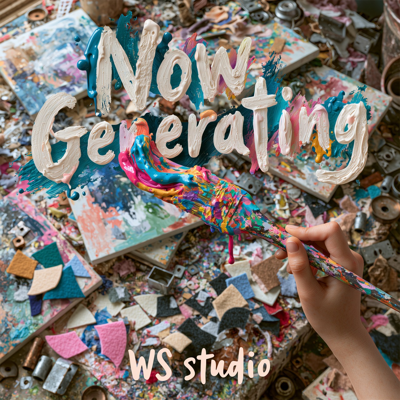 AI音楽｜Now Generating｜オリジナルCD