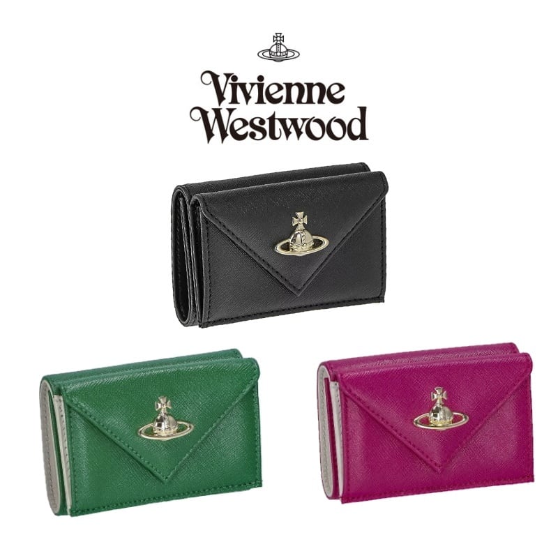 Vivienne Westwood 三つ折り財布 正規品 箱付き 黒