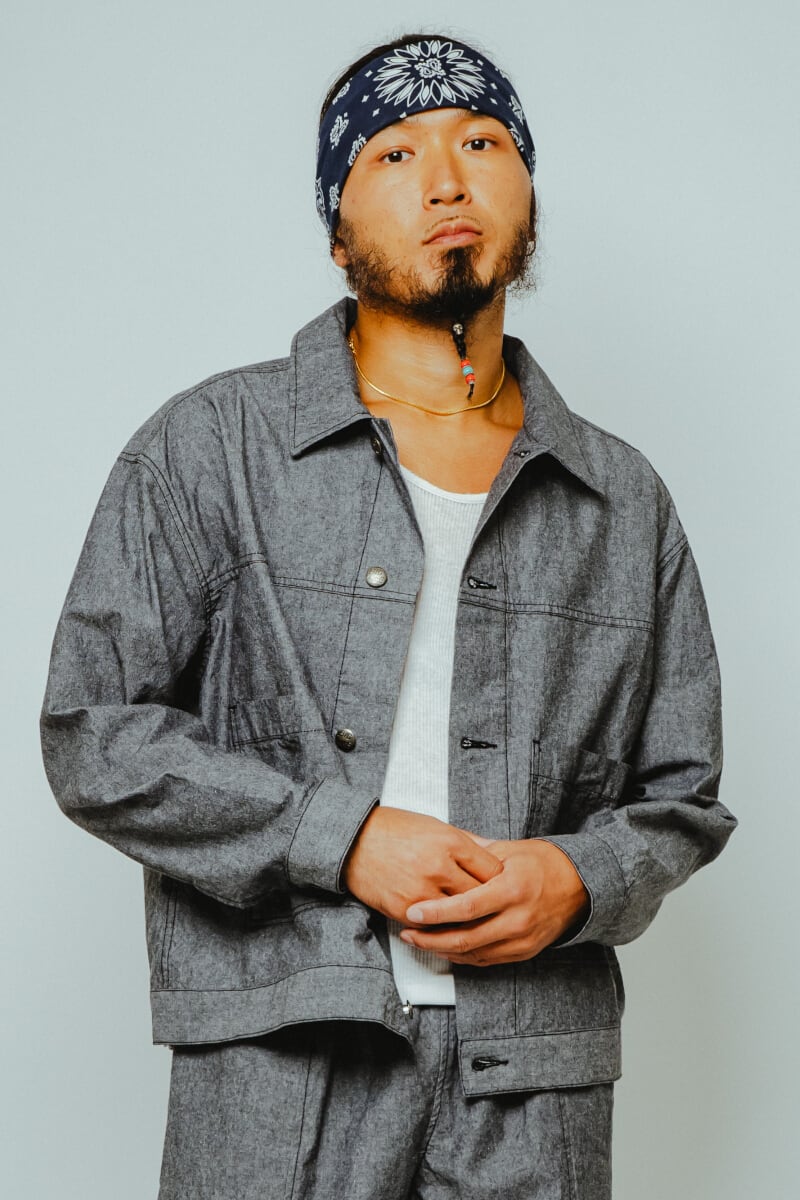 Chambray Short Jacket - 102616400 | 【BIG MIKE / ビッグマイク