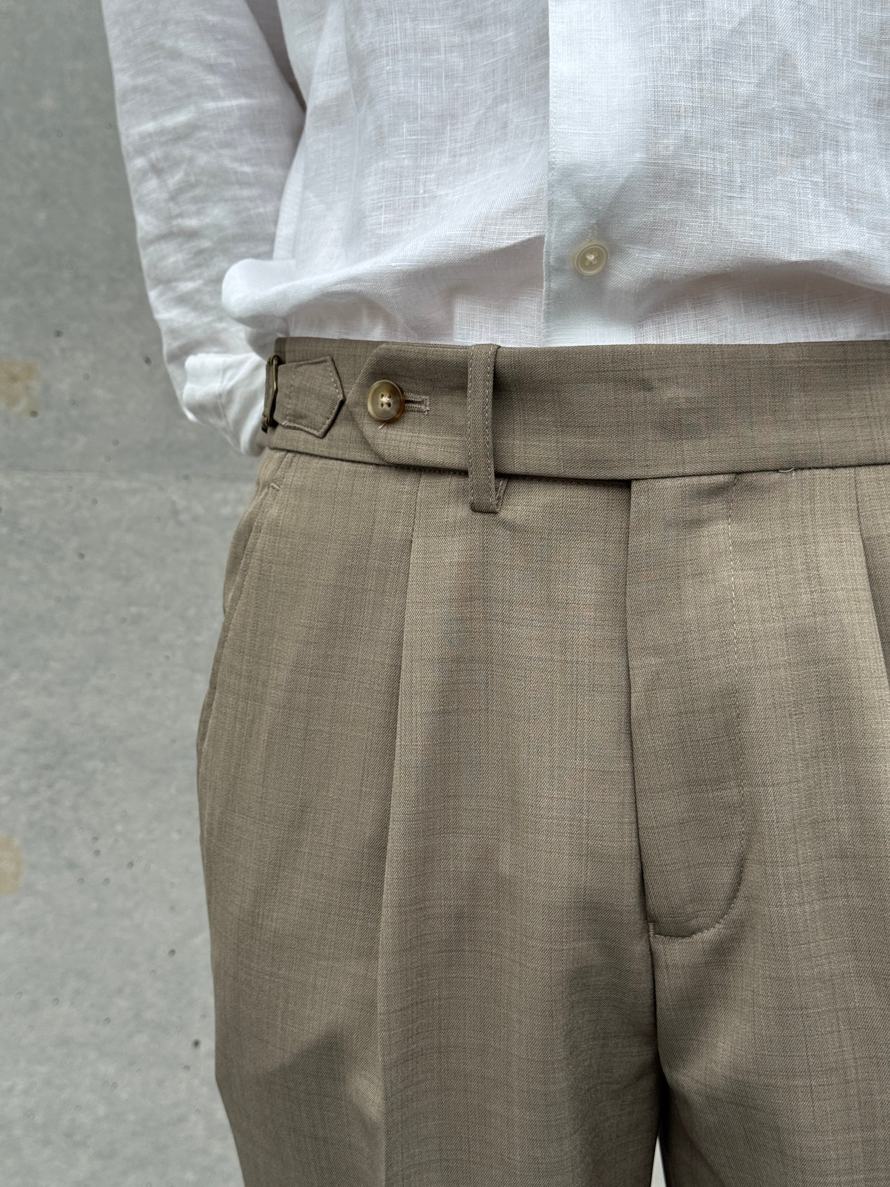 春夏用【ベルトレススラックス】 | Wide Range