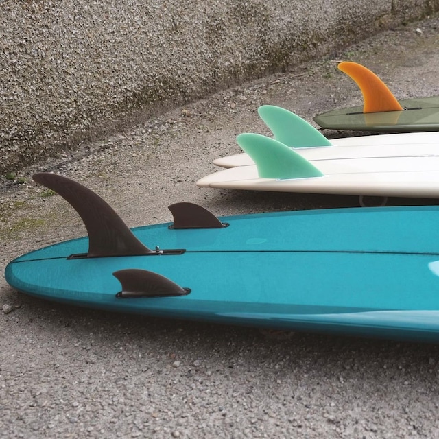 Fins  Twin Keel   Handmade  Olero Surfboards　ハンドメイド・キールフィン