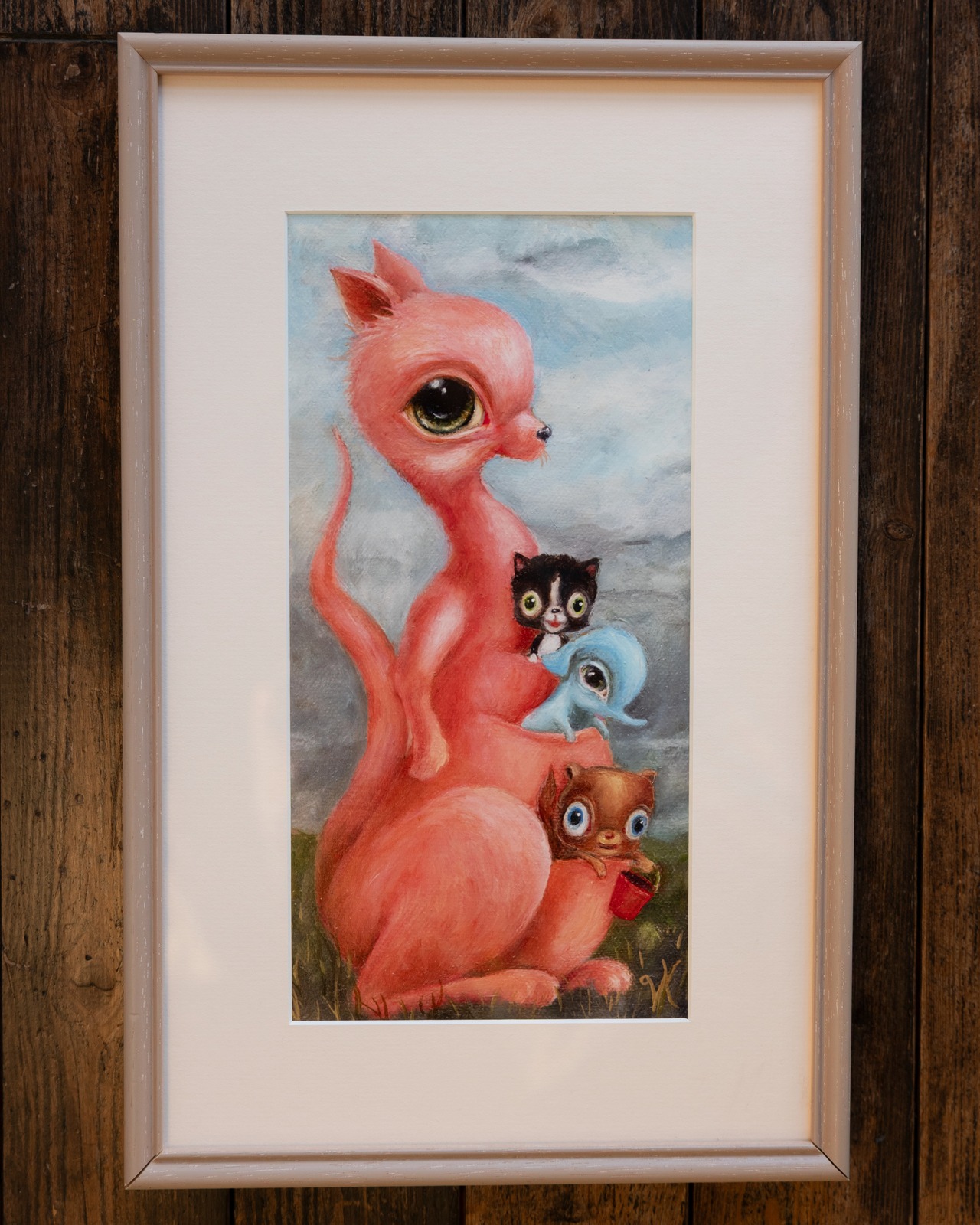 Pinky Pockets / ピンキーポケット　プリント画　ポップアート