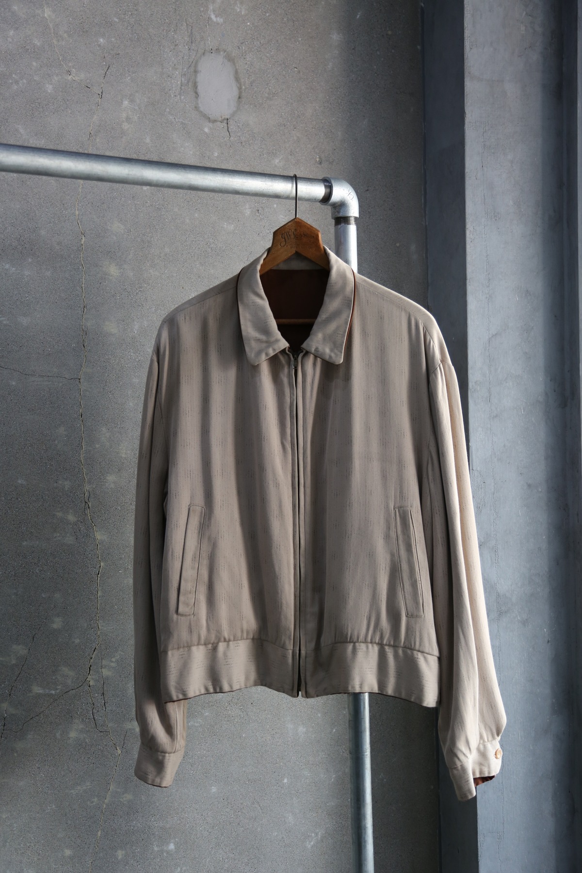 50s Gabardine Jacket | the Holic vintage clothing