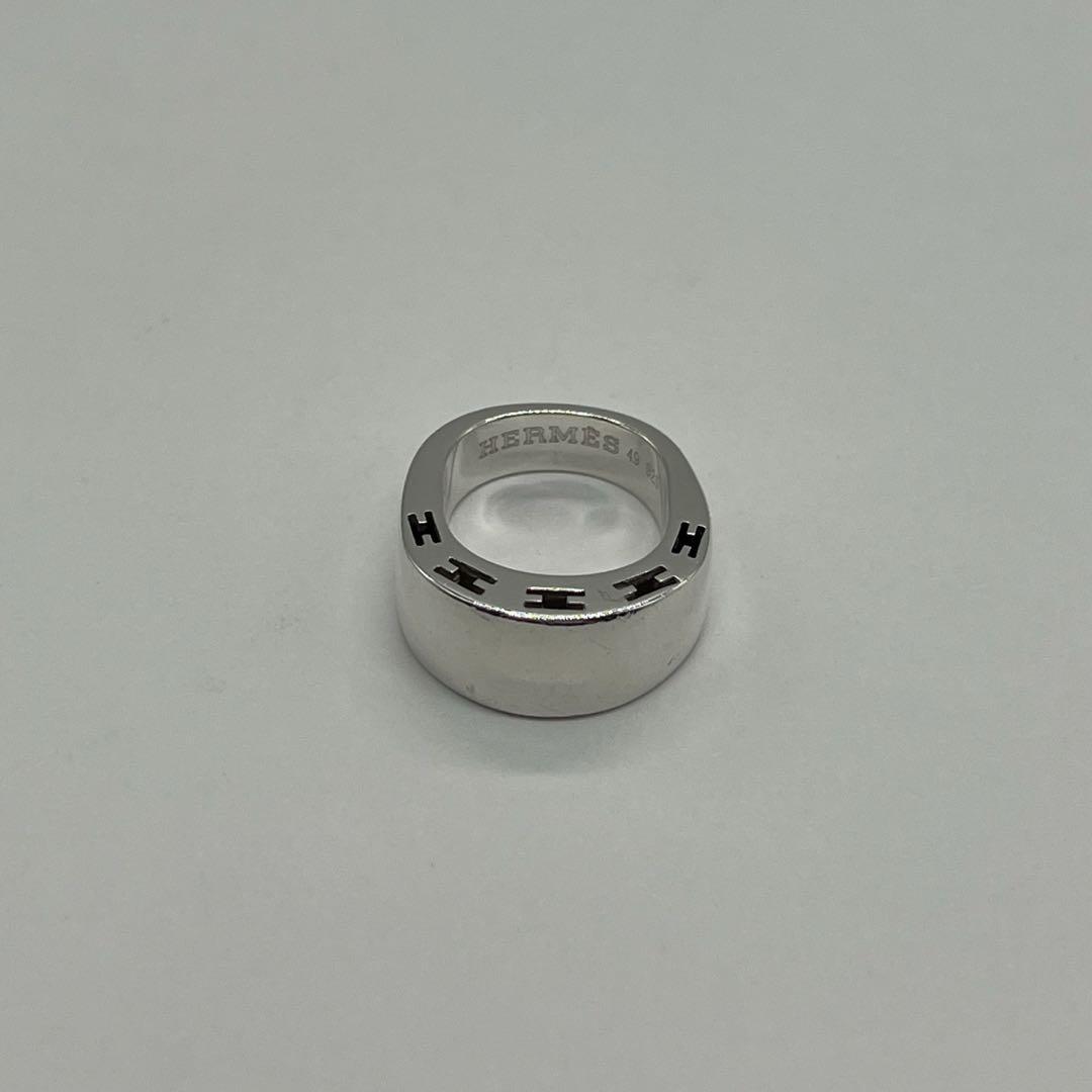 エルメス HERMES クラルテ リング サイズ表記49 SV925