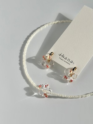 flower motif accessory 【rice flower】