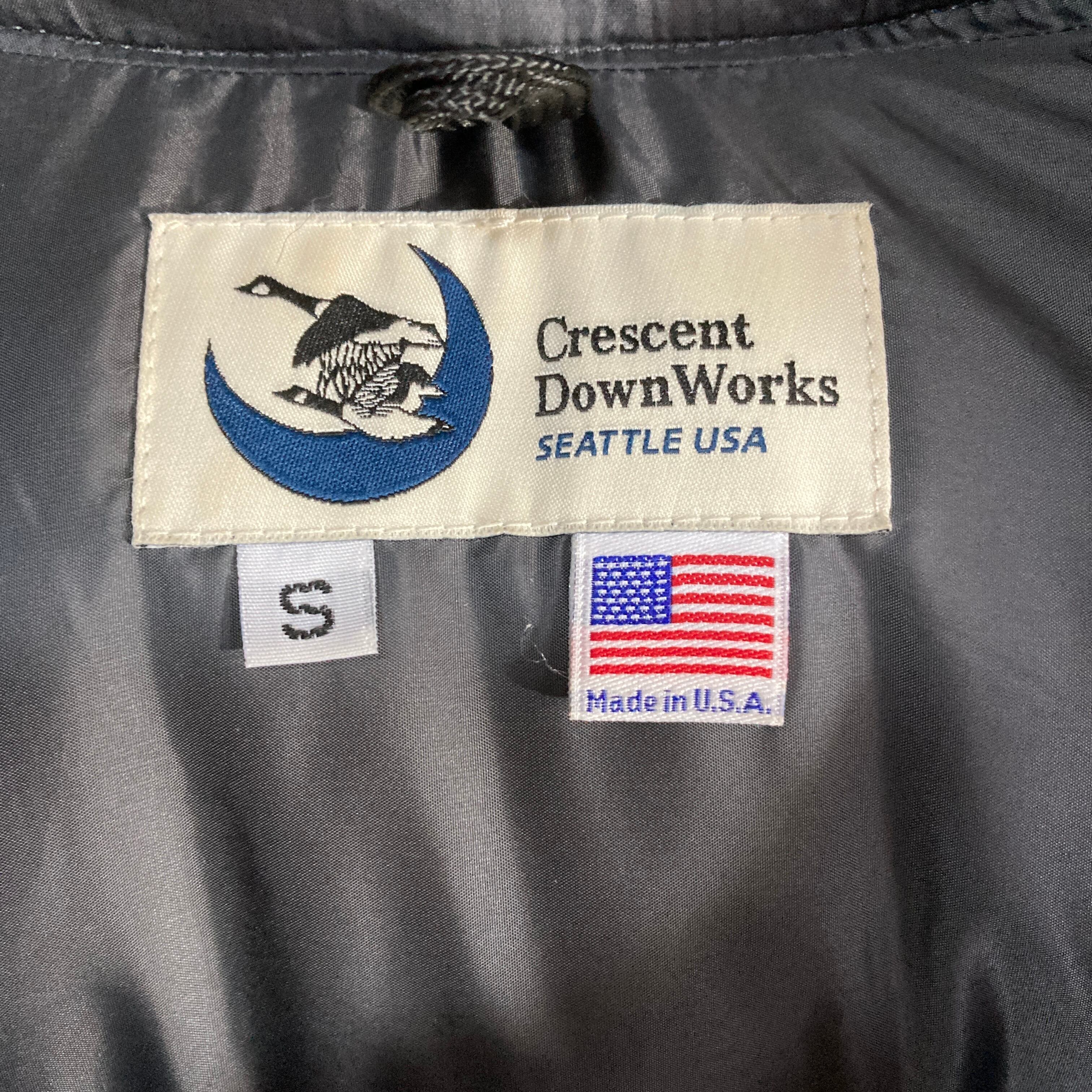 USA製 Crescent Down Works ウールダウンベスト グレー M USA製 Crescent Down Works クレセントダウンワークス ウール ダウン