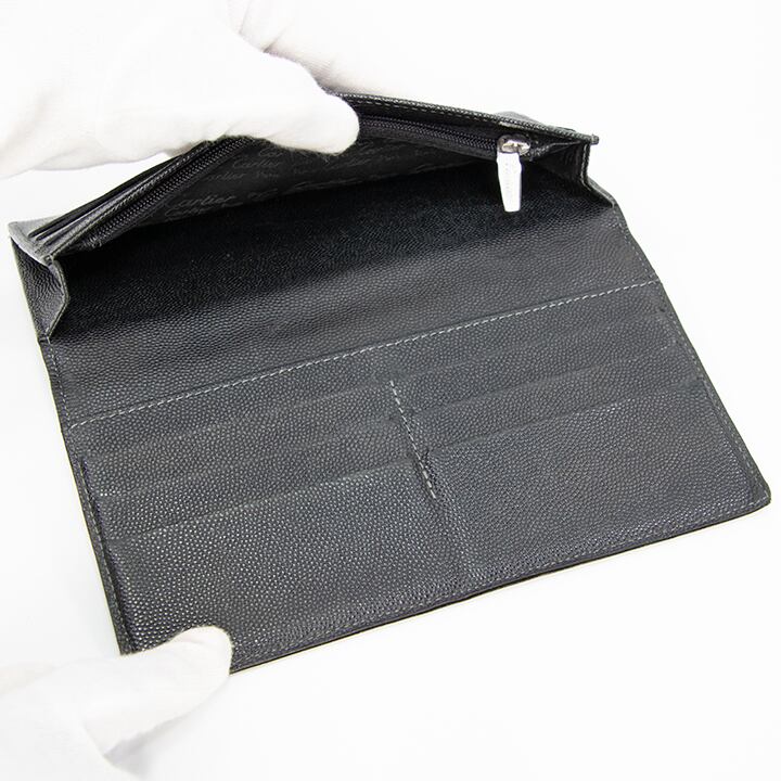 超良品‼️ カルティエ　Cartier 財布　二つ折り　長財布　サントス 限界価格・送料無料・良品】Cartier・カルティエ・長財布・二