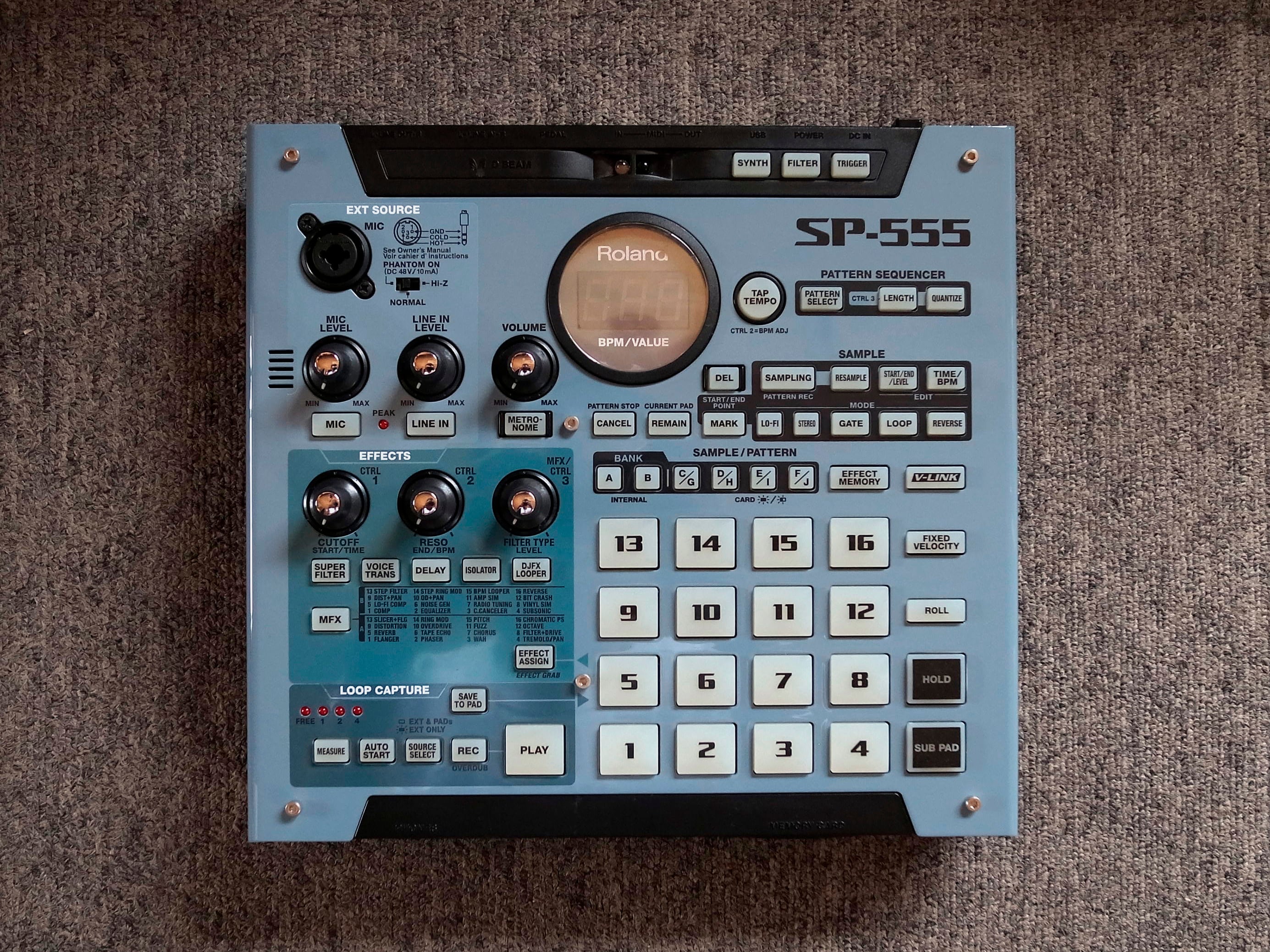 サンプラー　SP-555